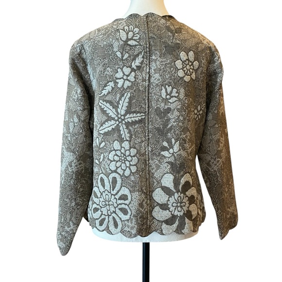 PARSLEY & SAGE light wool dressy jacket SIZE L excellent condition NWOT - Picture 3 of 13